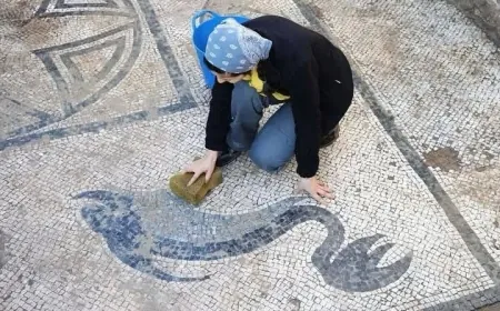 Yıllarca ahır olarak kullanılan yer Roma hamamı çıktı