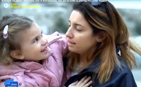 Doktor olmayan  Yunan adasındaki Valentina’nın hayatını  Türk doktorlar kurtardı