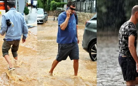 Sağanak yağış uyarısı yapıldı