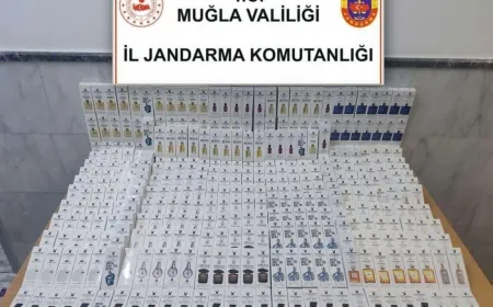 1 milyon TL. lik Gümrük kaçağı parfüm ele geçirildi