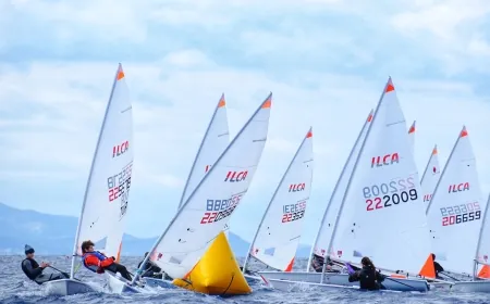 Avrupa Kupası Yelken yarışları Bodrum'da devam ediyor
