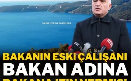 Turizm Bakanının Bodrum KİSSEBÜKÜ ‘ndeki oteline bakın kim izin vermiş!