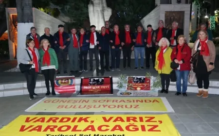 SOSYALİSTLER BODRUM’DA UNUTULMADI