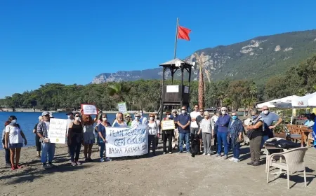 Şezlong Davası’nda protestocu çevrecilere beraat kararı çıktı