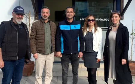 AFAD Bodrum İlçe Gönüllüleri’nden Afet İşleri Müdürlüğü’ne Ziyaret