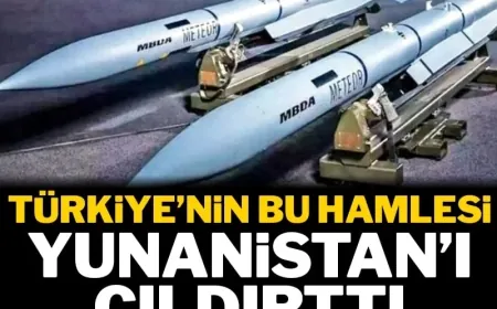 Türkiye'nin füze hamlesi Yunanistan'ı çıldırttı