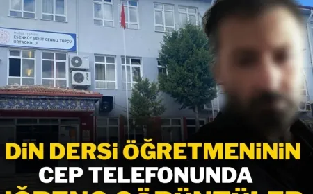 Muğla’da iğrenç olay, öğrencilerinin pornografik görüntülerini çeken din kültürü ve ahlak bilgisi öğretmeni tutuklandı