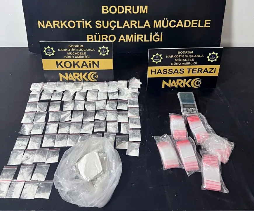 Bodrum’a getirdikleri kokainleri yılbaşında satacaklardı, 2 tutuklama