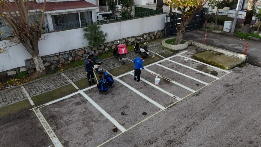 Motosikletler için park alanları yaratılıyor