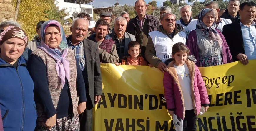 Aydınlı Örentaht köylüleri kömür için “Acele Kamulaştırmaya” dava açtı.
