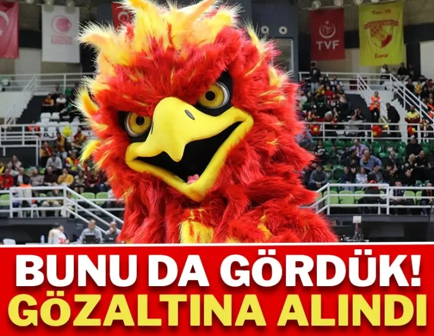 Hakemi dövmeye kalkan maskot, gözaltına alındı