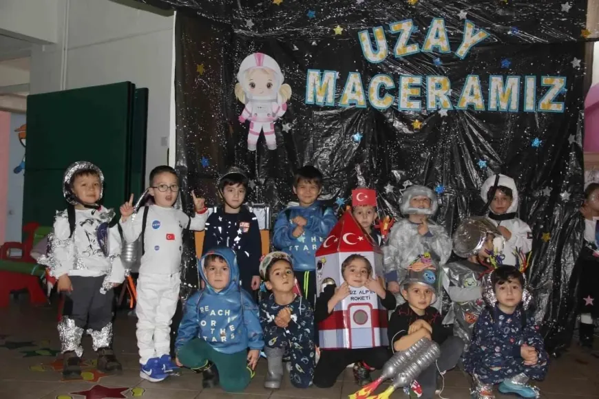 Miniklerden ’Uzay Günü’ne büyük ilgi