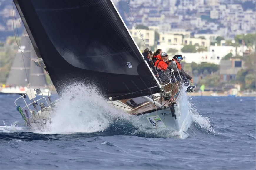 Bodrum'da kış trofesi yelken yarışları başladı