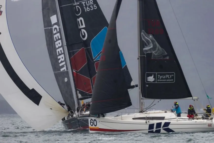 Marmaris’te Kış Trofesi yelken yarışları başladı