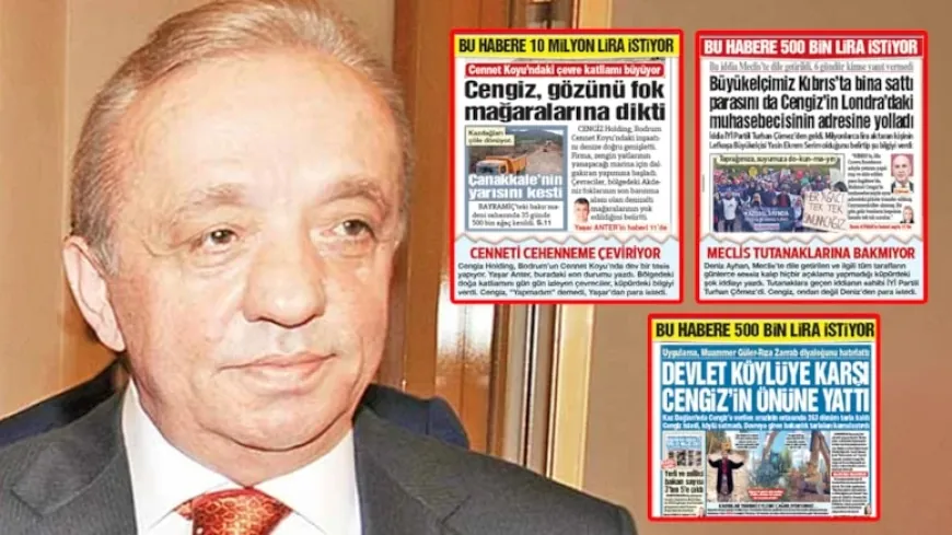 Cengiz Holding Yaşar Anter’e 10 milyon TL. tazminat davası açtı. Doğruları yazan SÖZCÜ muhabirleri Cengiz’in hedefinde