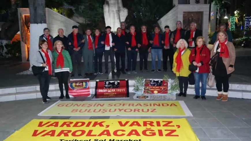 SOSYALİSTLER BODRUM’DA UNUTULMADI