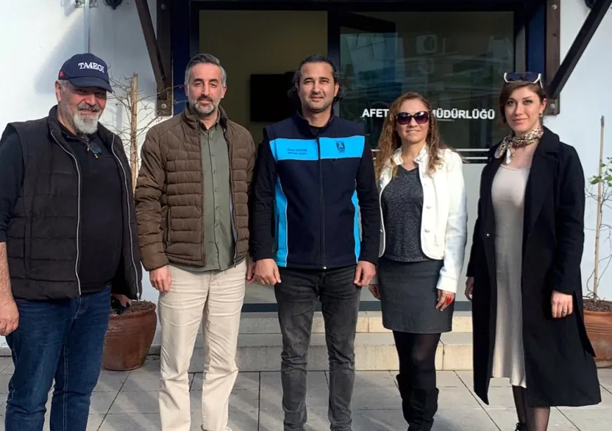 AFAD Bodrum İlçe Gönüllüleri’nden Afet İşleri Müdürlüğü’ne Ziyaret