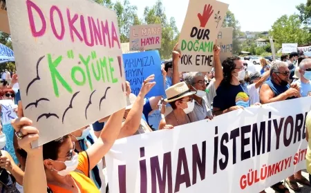 Antik Kent İasos’ta maden yükleme limanına tepkiler artıyor