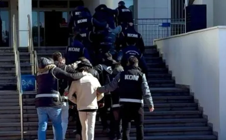 Bodrum'da 8 Tutuklama..Nitelikli Yağma ve Dolandırıcılık Operasyonu