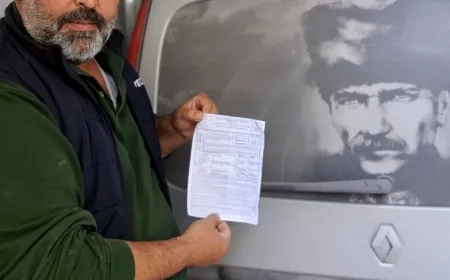 Sanayide tamirde olan araca yaya geçidinde 4500 TL. Trafik cezası kesildi