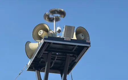 Bodrum’da Tsunamiye karşı siren sistemi kuruldu