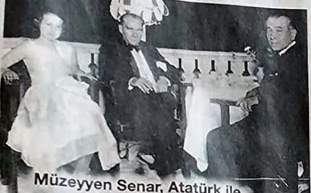 Müzeyyen Senar’ın kızı Feraye “Tarihi hatayı” düzeltti . Atatürk’ün yanındaki Annem değil….