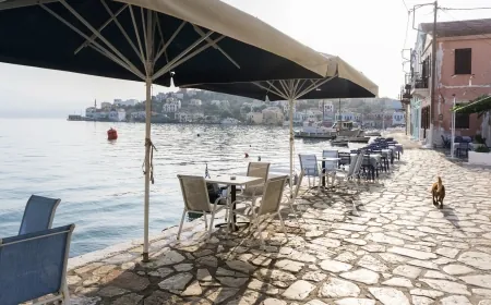 Turistik ada sahilinde çökmeler tespit edildi, olağanüstü hal ilan edildi