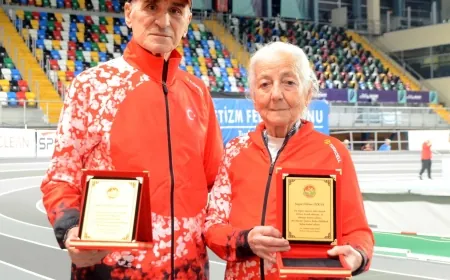 Bodrumlu Fehime Özkan Türkiye Şampiyonası'nda 4 rekor kırdı. 85 lik atletler örnek oldu