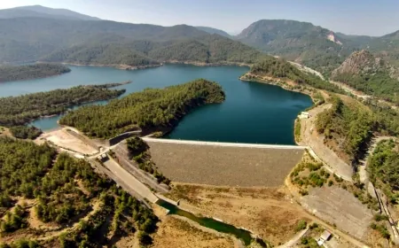 Barajdan Bodrum'a  iki gün su yok, tankerleri hazırlıyorlar