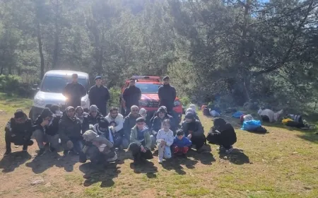 Tarihi Kayaköy’de 24 göçmen yakalandı