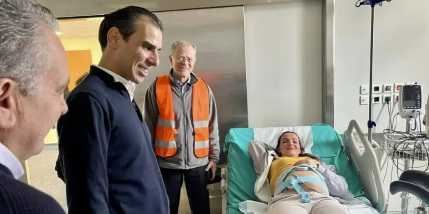 Binlerce depremin ortasında ilk çocuk dünyaya geldi