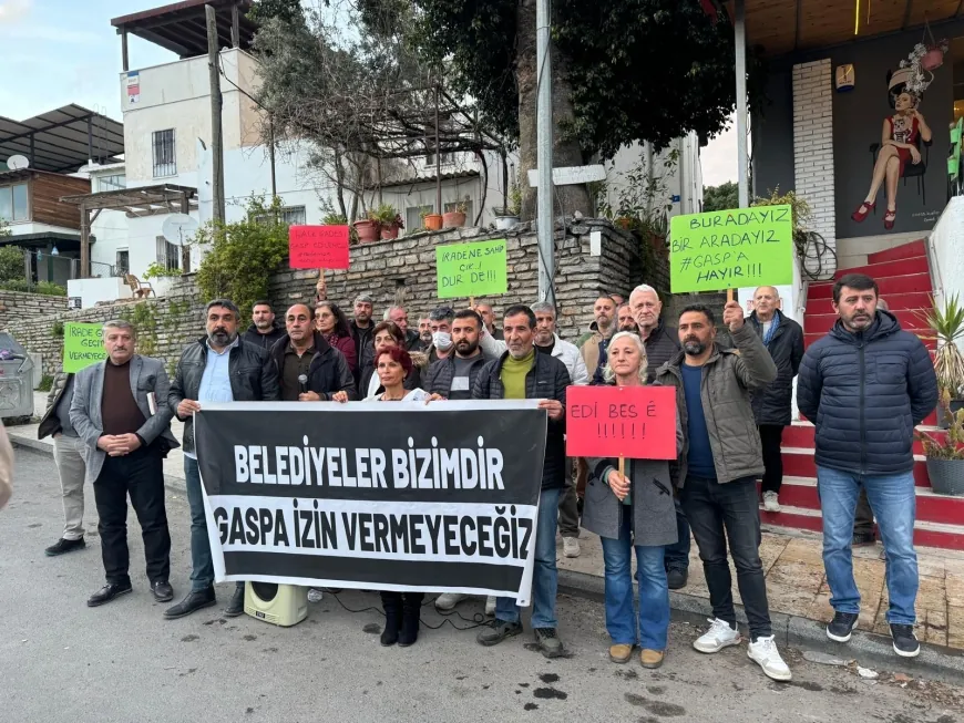 Bodrum’dan Van’a Kayyum tepkisi