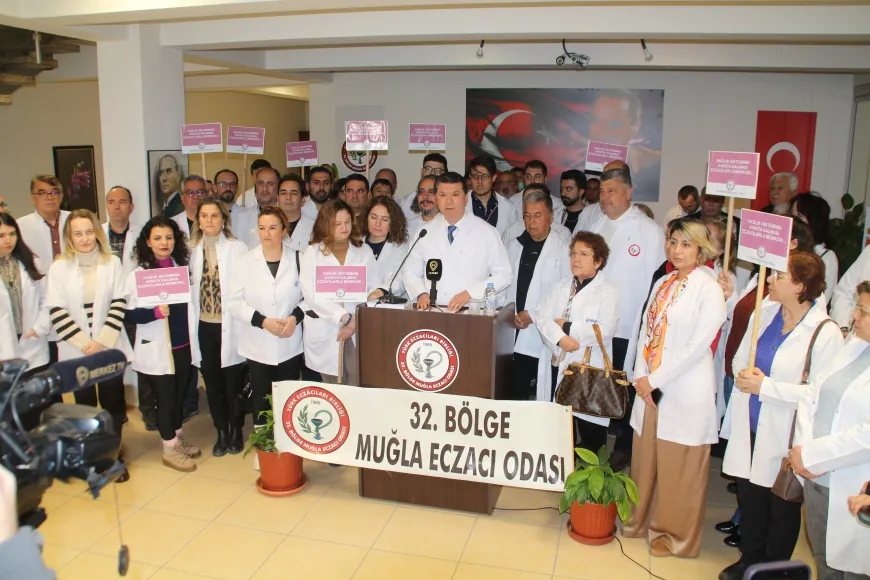 Muğlalı eczacılardan zehir zemberek açıklama “2025 yılı eczacılar için karanlık bir yıl olacak”