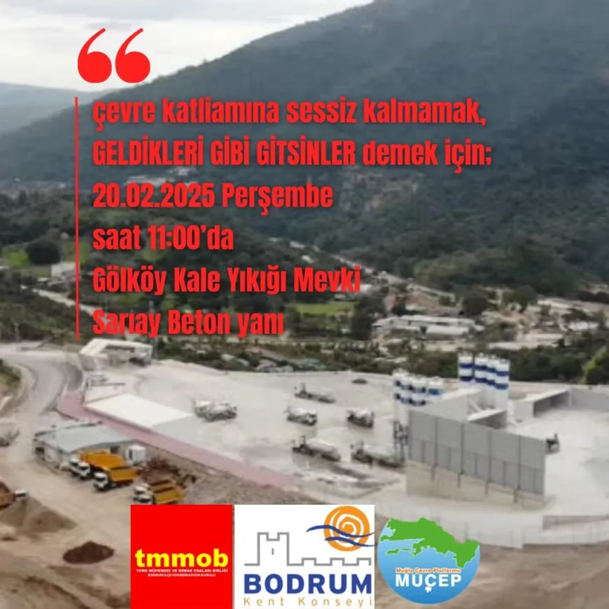 Gölköy’de yarın çevre katliamına tepki eylemi yapılacak