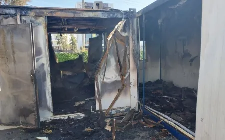 Bodrum’da konteynır lisede çıkan yangına CHP’li vekilden tepki “Çocuklarımızın eğitimi kül oluyor”