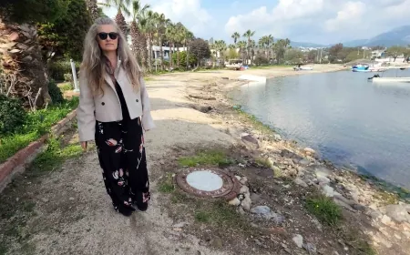 Bitez'de MUSKİ'nin “Kanalizasyon değil Yağmur suyu açıklaması” çevrecileri ve vatandaşı kızdırdı “Halkı sağlığı tehlikede” dediler