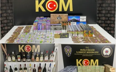 Bodrum ve iki ilçede kaçakçılık operasyonu