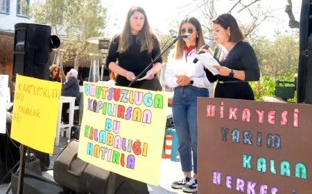 Bitez’de kadın avukatlardan Kadınlar Günü açıklaması "Hiçbir hakkımızdan vaz geçmeyeceğiz"