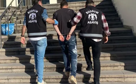 Bodrum'da 20 ayrı suçtan 20 yıl hapisle aranıyordu, yakalandı