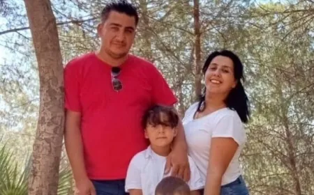 İtfaiye erinin eşi ve 2 çocuğu yangında can verdi