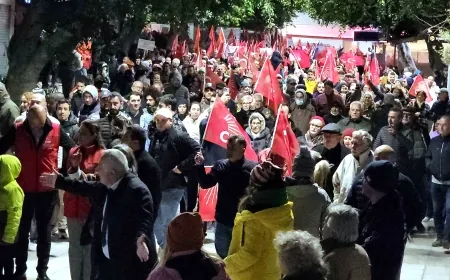 Bodrum “Türkiye'nin Umudu İmamoğlu” sloganları ile inledi