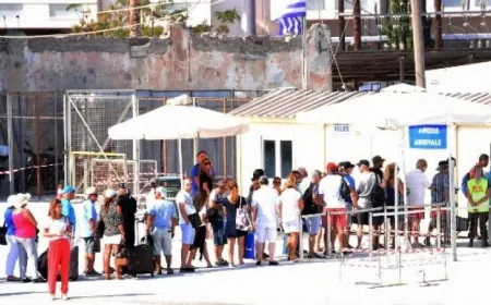 Ege adalarında kapıda vize uygulaması 1 Nisan’da başlıyor