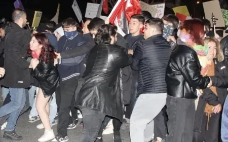 Muğla’da üniversite öğrencilerine sert müdahale 3 gözaltı