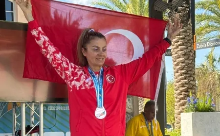 Milil Atlet Hülya Figen Karadağ ABD’de dünya 3. oldu