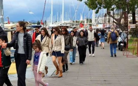 Bodrum’da şeker bayramı havası, kapalı