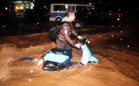 SON DAKİKA..METEOROLOJİ SAĞANAK YAĞIŞ UYARISI YAPTI