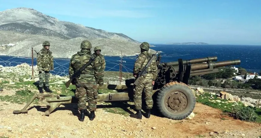 Yunanistan Ege adalarında topçu birliklerini takviye kararı aldı