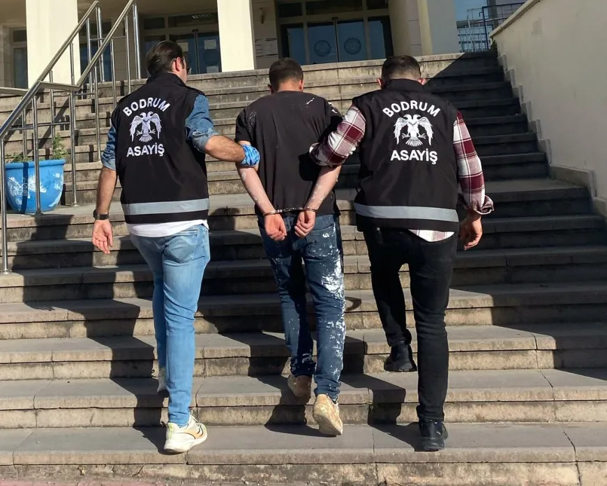Bodrum'da 20 ayrı suçtan 20 yıl hapisle aranıyordu, yakalandı
