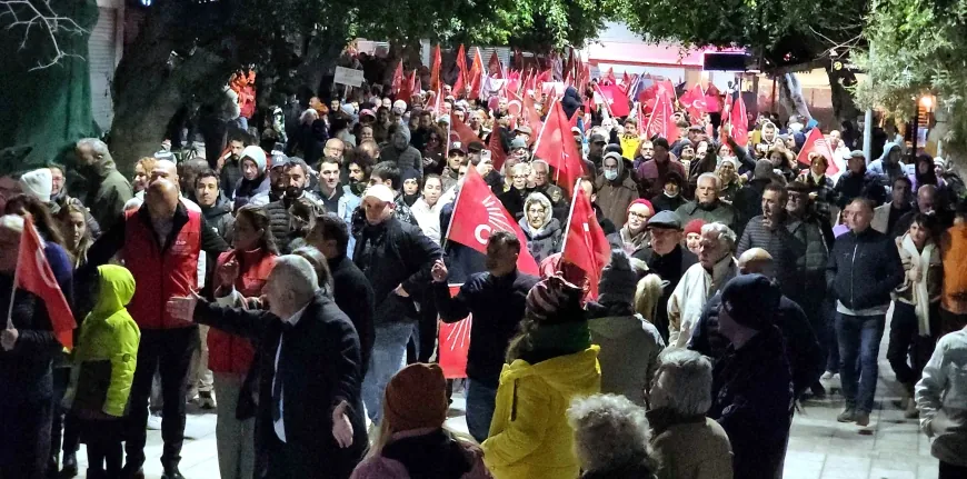 Bodrum “Türkiye'nin Umudu İmamoğlu” sloganları ile inledi