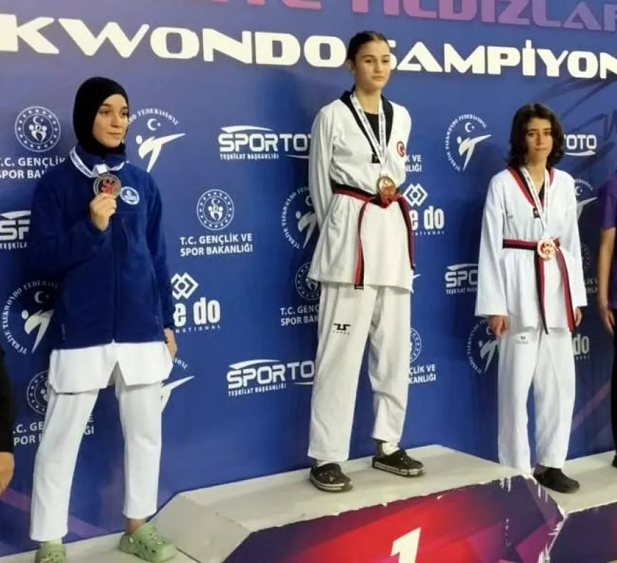 Köyceğizli taekwondo sporcusu Koparan Türkiye üçüncüsü oldu